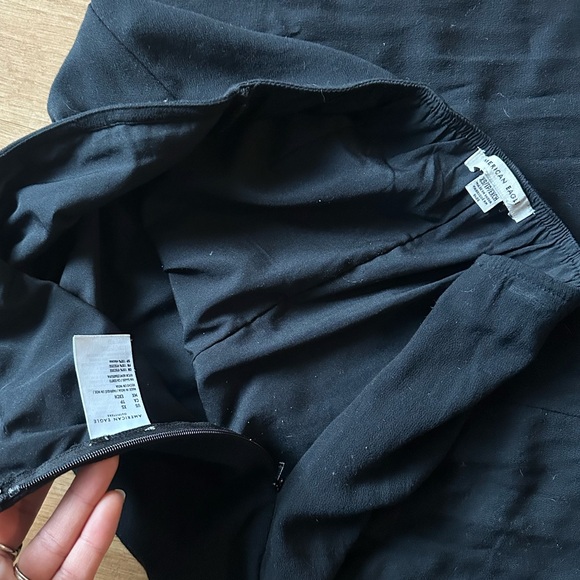 American Eagle Black Drawstring Pants - Picture 5 of 5